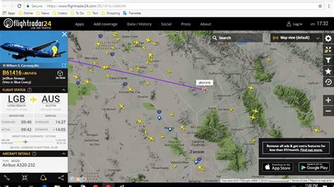Live Flight Information .